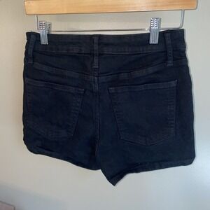 Wild Fable Dark Black Stretchy Jean Short Shorts 27R Size 4